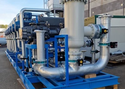 skid per settore biogas