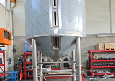 skid per flocculatori per ricotta
